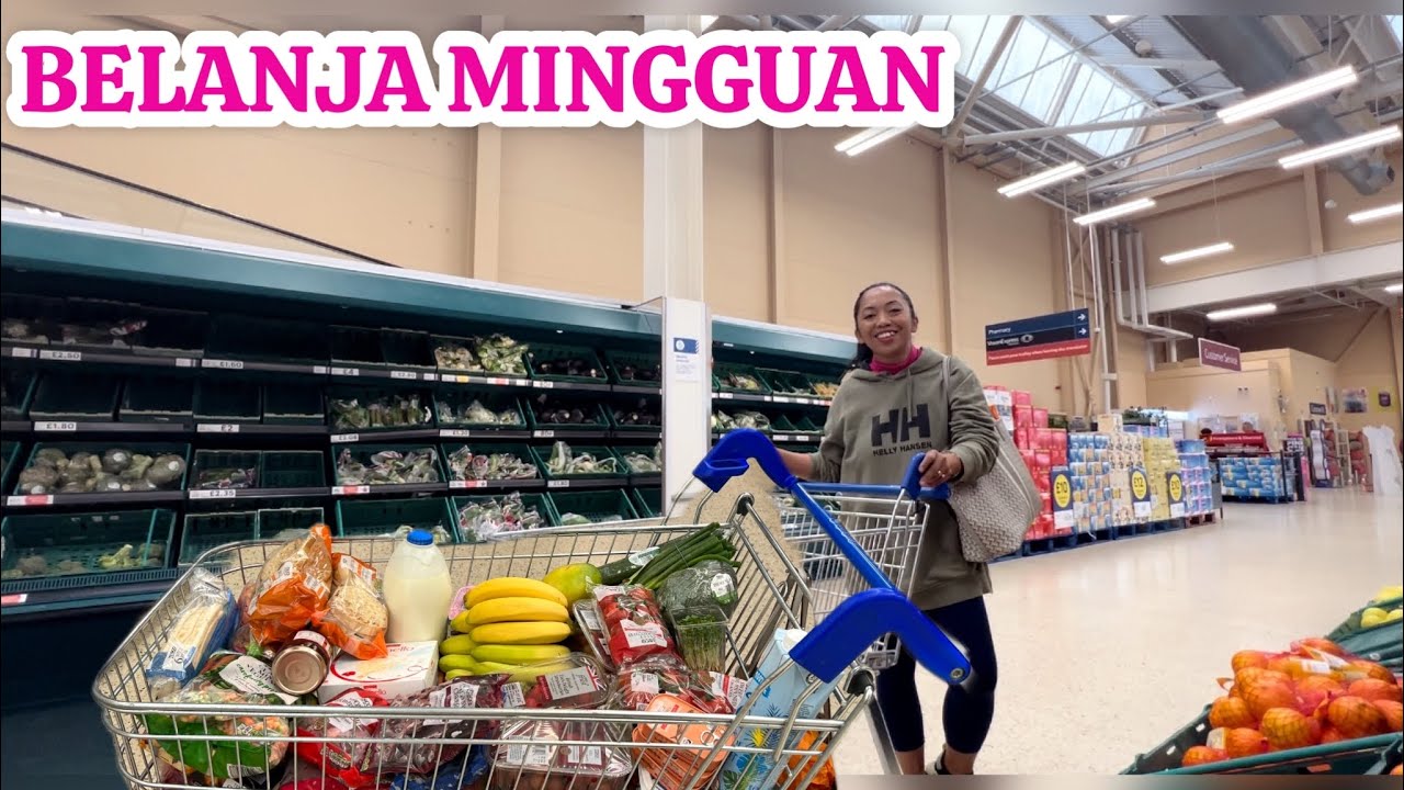 BELANJA MINGGUAN DI INGGRIS 🇬🇧