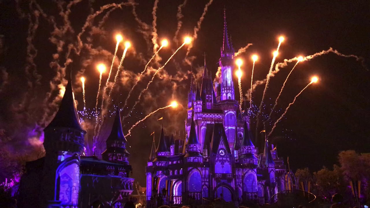 Magic Kingdom Fireworks 02/19/2020 - YouTube