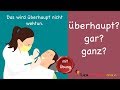 Learn german  common mistakes in german  berhaupt gar oder ganz  b1  b2