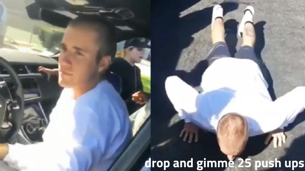 Justin Bieber Chilling in the Hood - YouTube