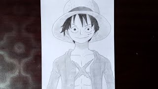 How To Draw Monkey D. Luffy(One Piece) Step By Step || How To Draw Anime Easy