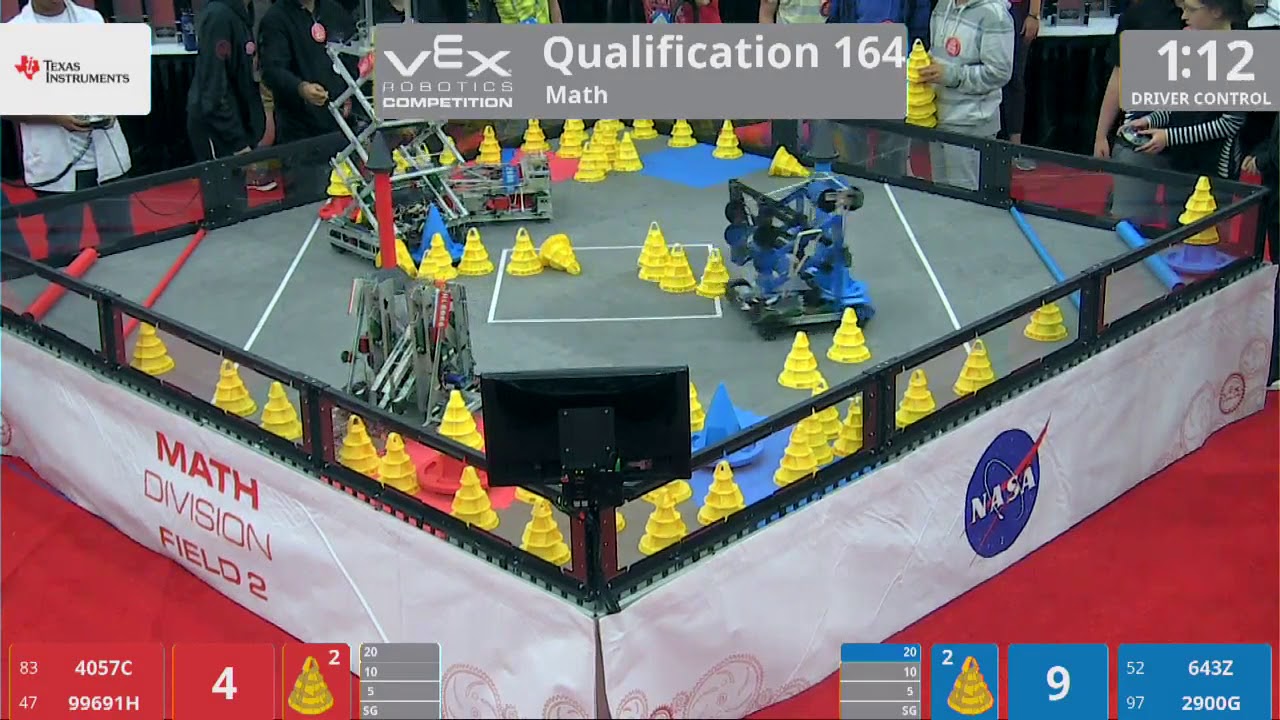 2018 VRC Math Q164 - 4057C 99691H vs 643Z 2900G - 12 to 72