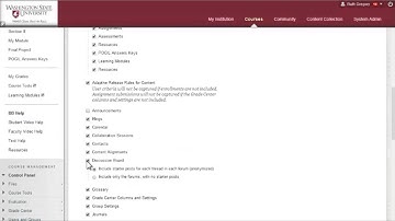 Copying Content Between Blackboard Learn Course Spaces