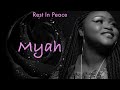 Myah st preux  rest in peace monkonp rip 0110  riddim version  lyrics