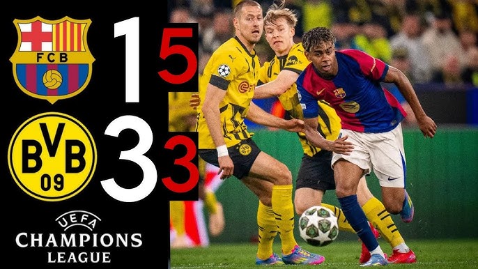 🔴 Barcelona vs Dortmund (1-3) AGG (5-3) | Highlights & Goals | Champions League 2025