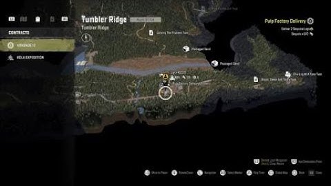 SnowRunner Tumbler Ridge log run