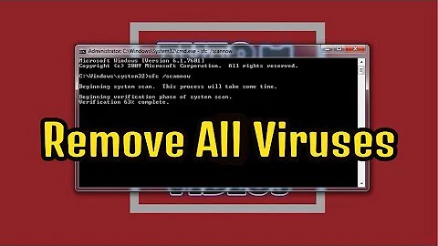 How to Remove Viruses using cmd | Delete all Virus from your PC without Antivirus | Easiest Way