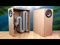 DIY Very Powerful Subwoofer with PVC pipe / powerful bass