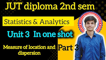 L-3 / statistics and analytics // jharkhand polytechnic 2nd semester // unit 3 Mode by Ranjan sir