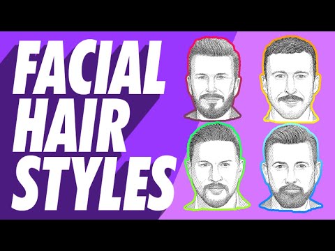 Best Men’s Facial Hair & Beard Styles or Types For Your Face Shape Mustache, Goatee, Beard, Stubble