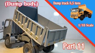 How to make dump truck body from PVC - Part 11 | NHT creation