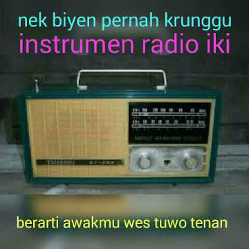 Mengenang instrumen khas RRI