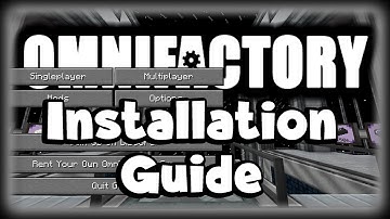 How To Download & Install Omnifactory for Minecraft