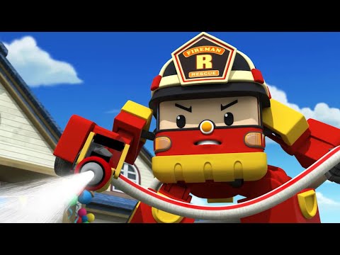 Видео: Робокар Поли - Рой и пожарная безопасность 🚒 Мегасборник 🚑 Развивающие мультфильмы для детей