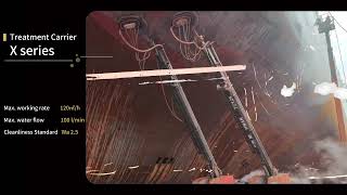 Ship Hull Treatment With Dx Series Advanced Coating Removal Robotics Solutions