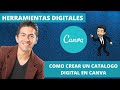 como crear un catalogo digital con CANVA