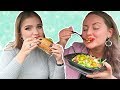 CAR MUKBANG met Charlotte Blitzblum! | Kristina K ❤