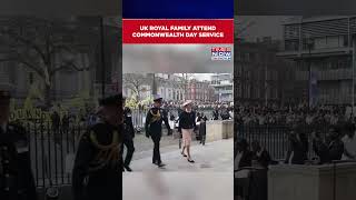 King Charles, Queen Camilla, William & Kate Attend Commonwealth Day Service in London #shorts