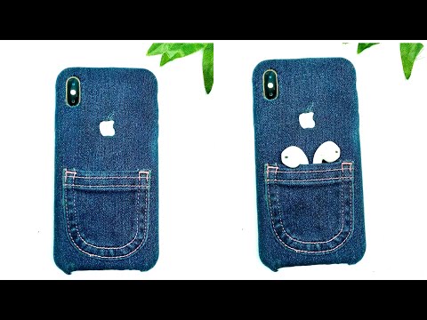 Video: How To Make A Phone Case Out Of Jeans