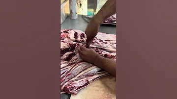How To Debone Veal Ribs Step By Step Butchery Guide Meat Bbq Shorts Beef Cuttingskills Cow 