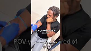 Funny reactions to fear of needles😂😂#funny #hospital #needle #people #funnymoments
