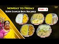 Recipe 841 kids lunchbox recipes monfri part 1