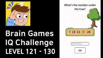 Brain Games IQ Challenge Level 121-130 Walkthrough (GAMEJAM)