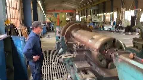 AMG - Horizontal Lathe (Machining Mandrel to correct Outside Diameter)