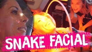 SNAKE VENOM FACIAL! (Beauty Trippin)