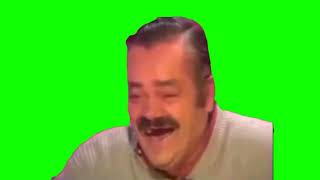 Man Wheezing Laughing Meme (Green Screen)