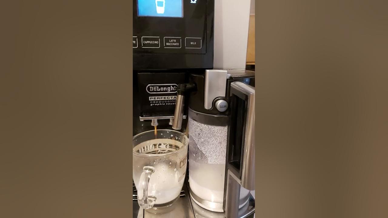Delonghi Perfecta Cappuccino Graphic Touch Kein Milchschaum