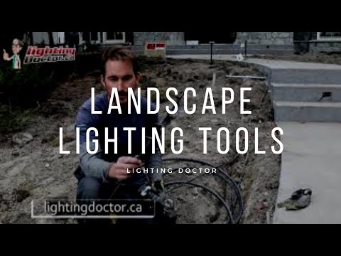 How to Install Landscape Lighting - Must Have Tools for Your Project