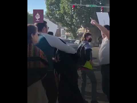 صدامات بين فلسطينيين وإسرائيليين في تظاهرات لدعم الطرفين