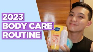 My Current BODY CARE Routine for BRIGHTENING + SKIN TEXTURE! (Filipino) | Jan Angelo