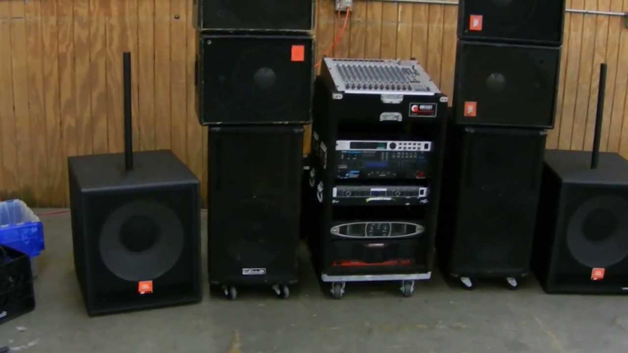 Crown-EV-JBL PA System - Complete w/effects and monitors! - For Sale