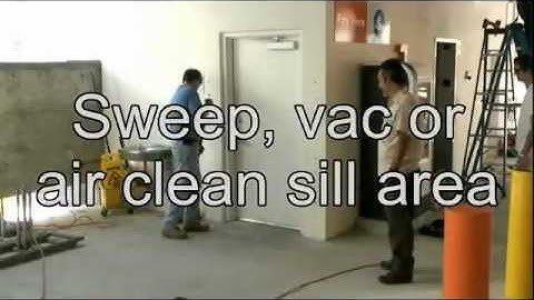 Flood Log Installation Video