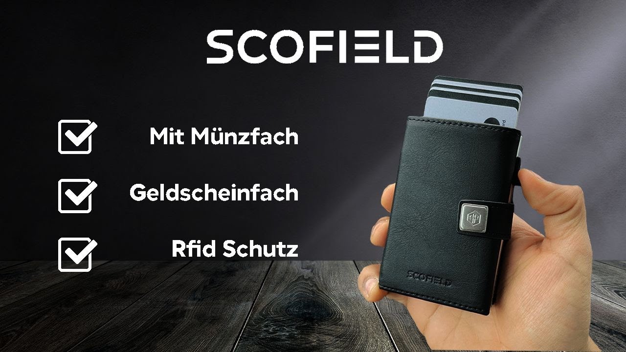 Smart Wallet der Firma Scofield Modell Trinity - YouTube