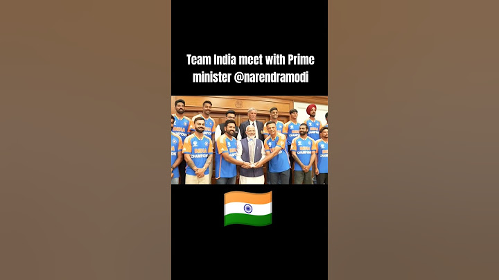 Team India meet with Prime minister @NarendraModi #teamindia #rohitsharma #narendramodi