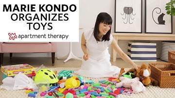 Marie Kondo Organizes Toys | Apartment Therapy