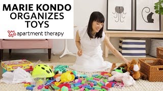 Marie Kondo Organizes Toys | Apartment Therapy