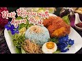 How to make nasi kerabu with ayam percik  share food singapore