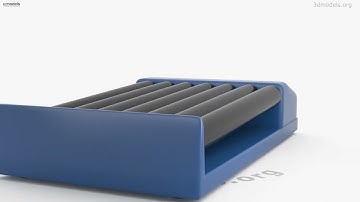 Lab LCD Roller Mixer R0L1 3D model by 3DModels.org