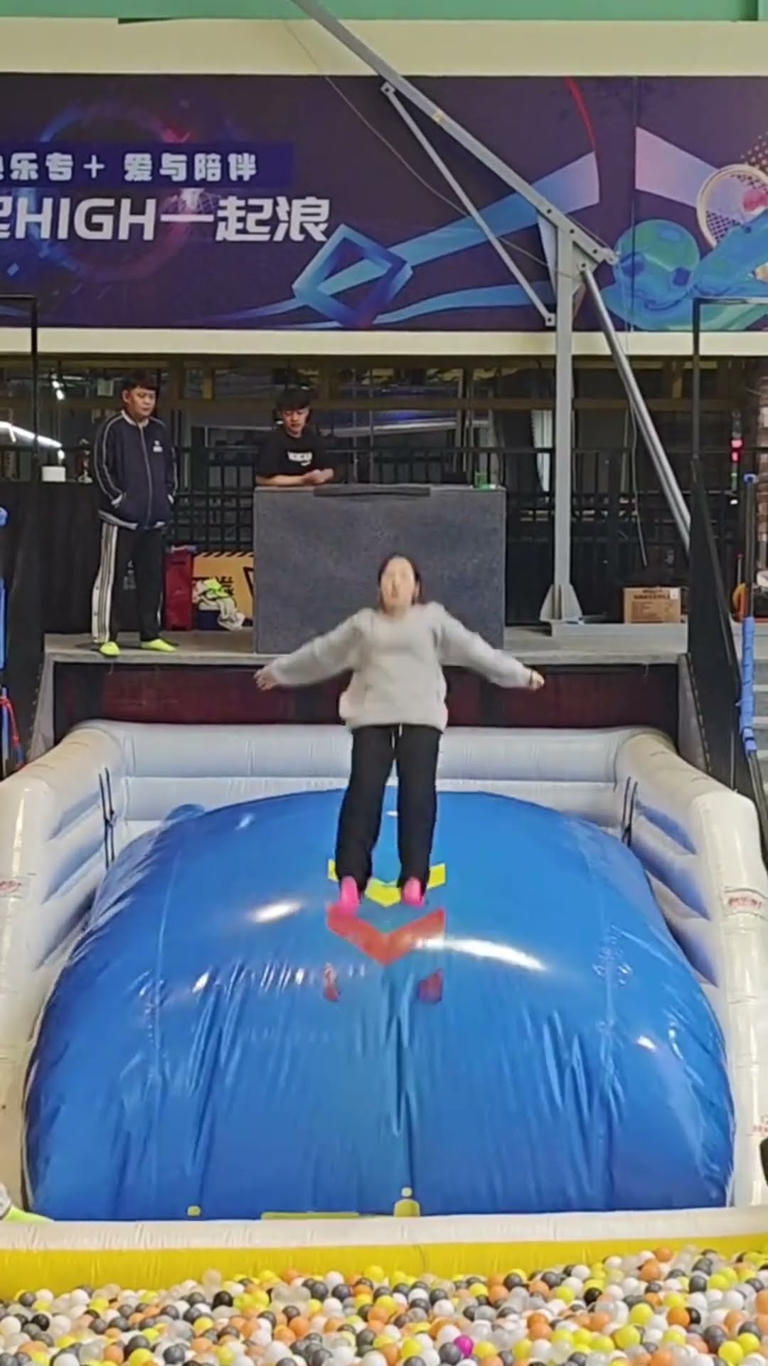 This Trampoline Is So ?? Fun! Why Didn't We Just Start Jumping Around Like This When We Were Kids