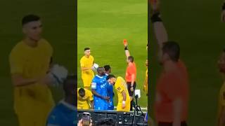 Ronaldo Reaction After Given Red Card vs Al-Hilal