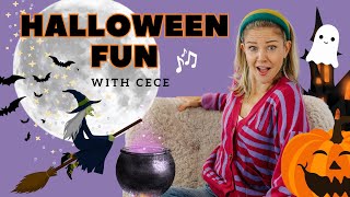 Halloween Song for Kids I Help CeCe on a Fun Monster Hunt | Sing Along and Dance