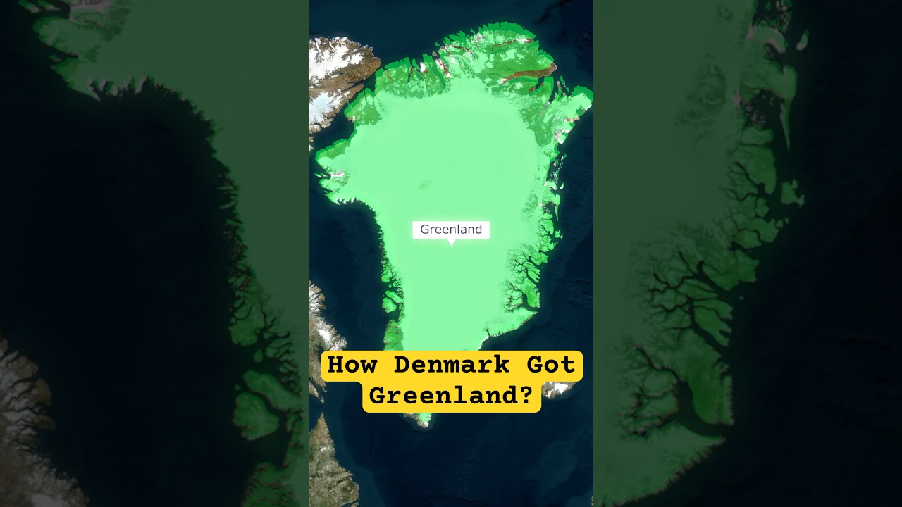 How Denmark Got Greenland? #greenland #donaldtrump #trump #denmark