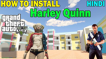 How To Install Suicide Squad Harley Quinn Character in GTA 5 in Hindi 2023 | TSH GAMING ZONE