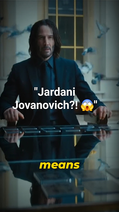'Jardani Jovanovich: The Secret Behind John Wick!' #shorts