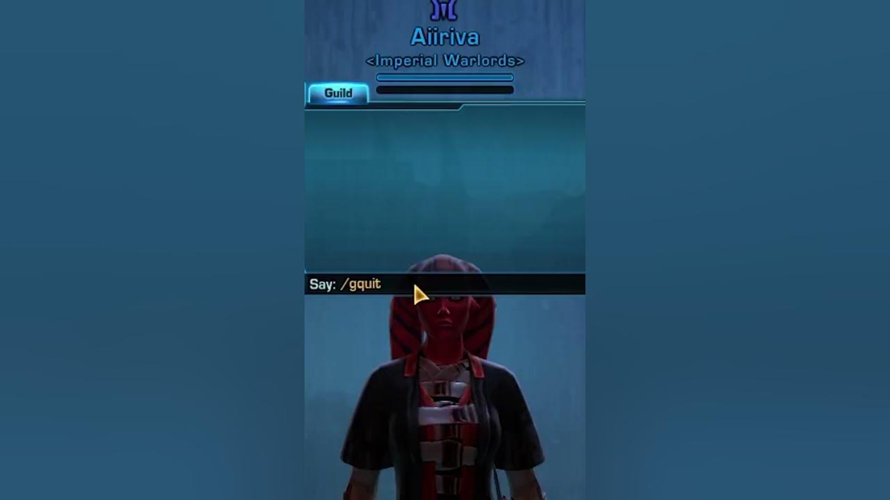 How to Leave Guild in Swtor 