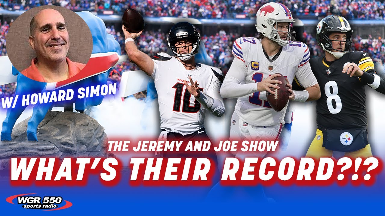Howard Picks the Bills Week 12 Edition w/ Howard Simon | The Jeremy and Joe Show